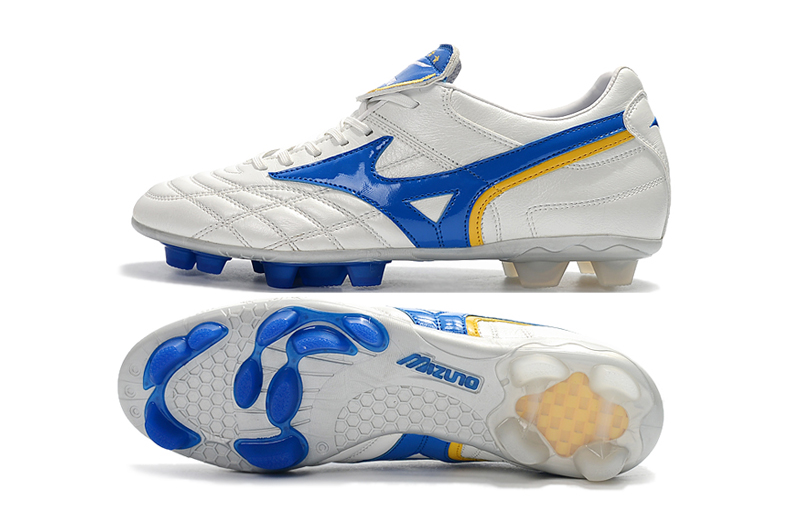 Mizuno Wave Cup Legend Japan White Blue Yellow