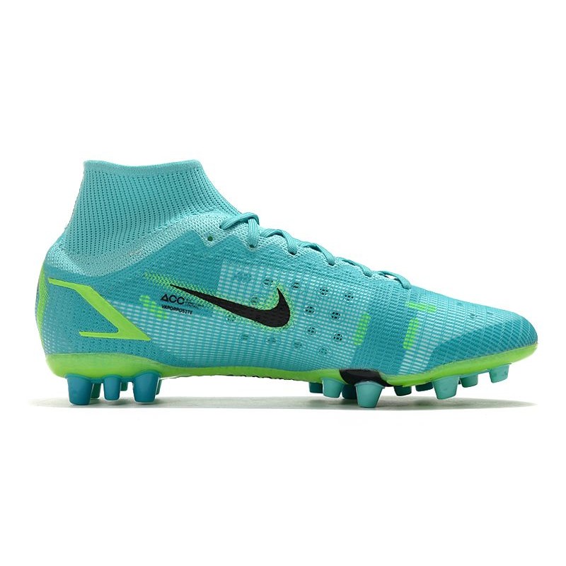 New Released Nike Mercurial Superfly 8 Elite Ag Dynamic Turquoise Lime Glow Soccer Cleats