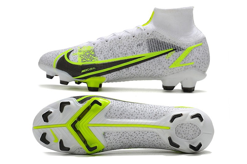 Kids Nike Mercurial Superfly 8 Elite FG Silver Safari