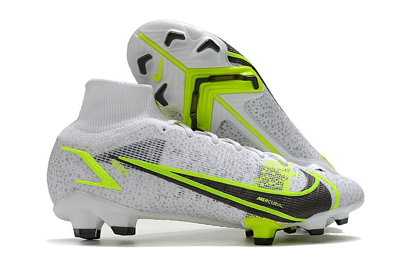 Kids Nike Mercurial Superfly 8 Elite FG Silver Safari