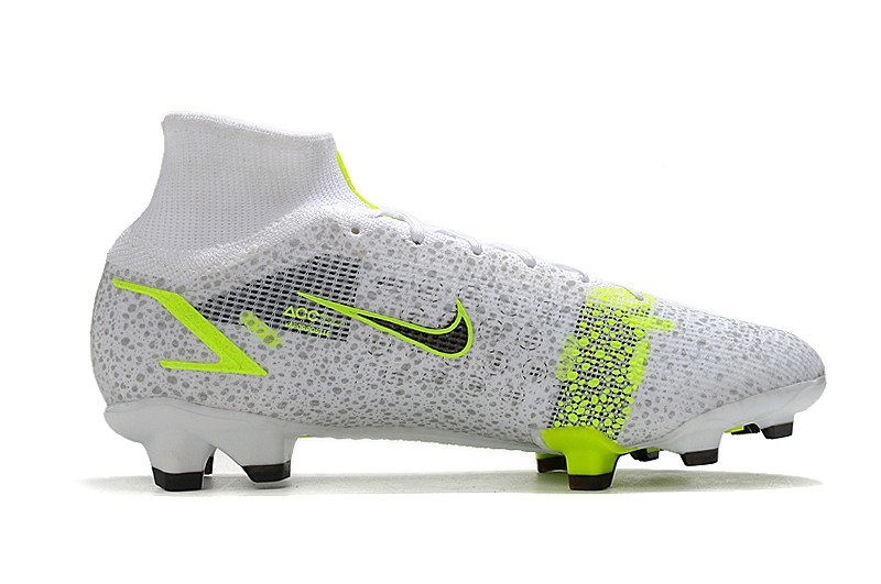 Kids Nike Mercurial Superfly 8 Elite FG Silver Safari