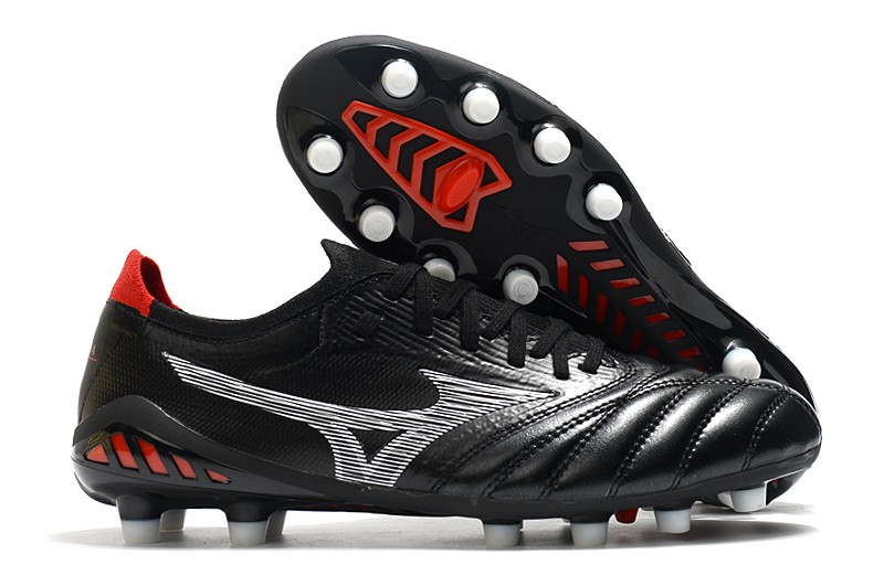 Mizuno Morelia Neo III Beta Japan Fg - Black/White/Red