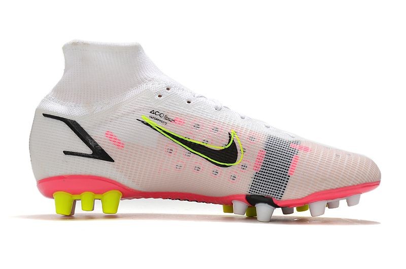 Wide selection of Nike Mercurial Superfly 8 Elite AG - White Black ...