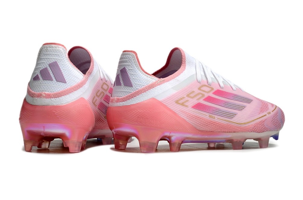 Adidas F50 Elite FG With Laces LY304 Pack - Clear Pink/Purple Glow