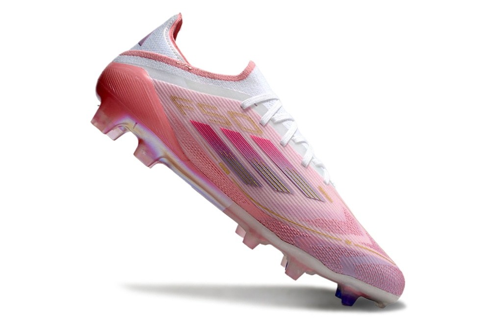 Adidas F50 Elite FG With Laces LY304 Pack - Clear Pink/Purple Glow