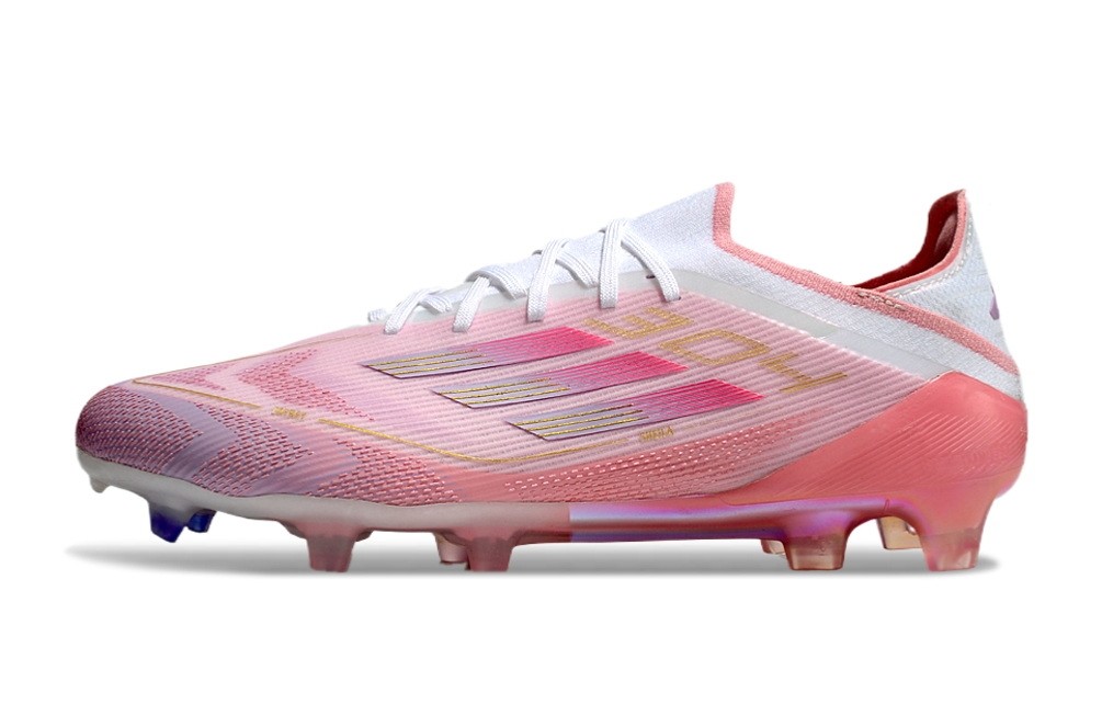 Adidas F50 Elite FG With Laces LY304 Pack - Clear Pink/Purple Glow