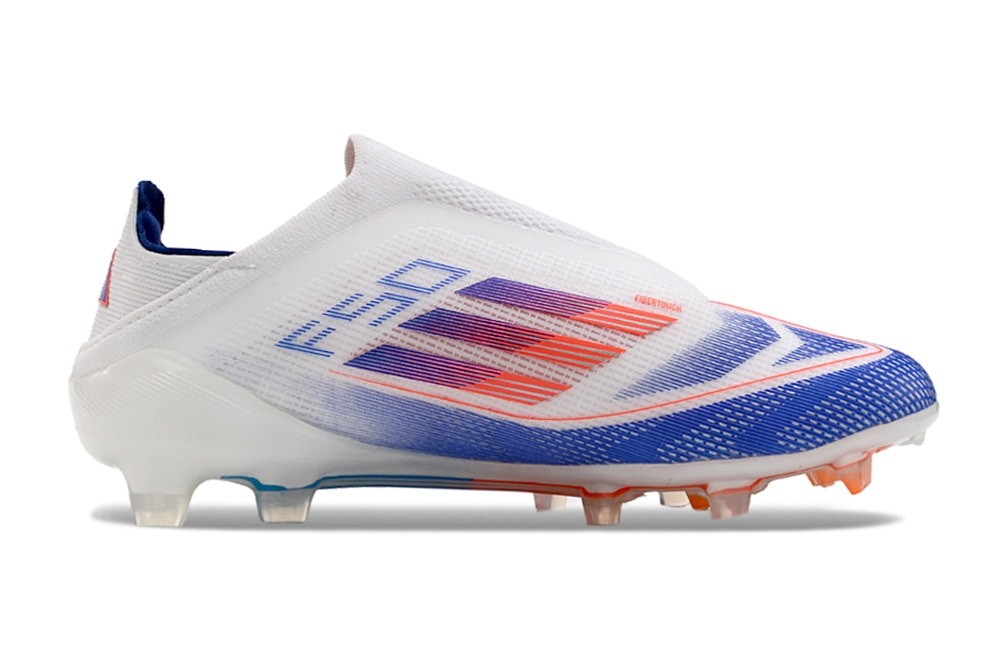 Adidas F50 Elite Laceless FG Advancement - White/Blue/Red