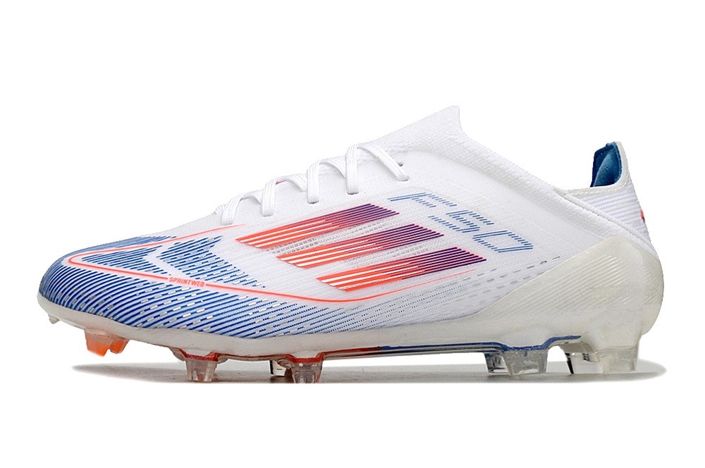 Adidas F50 Elite FG 2024 Advancement Pack - White/Solar Red/Lucid Blue