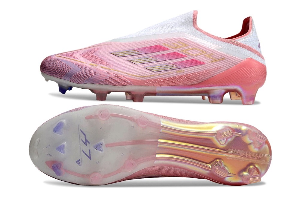 Adidas F50 Yamal LY304 Elite Laceless FG - Pink/Purple Glow 