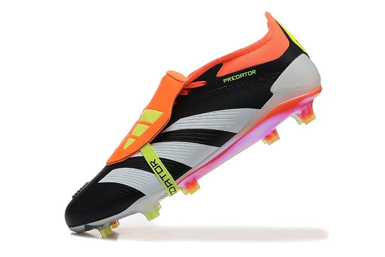 adidas Predator Elite Foldover Tongue Firm Ground Football Boots - Black