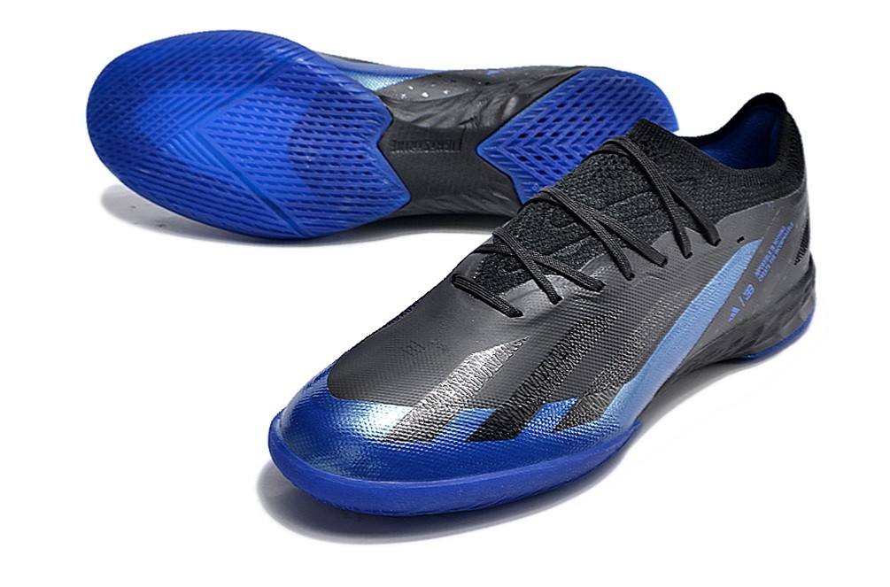 Adidas X Crazyfast.1 Bugatti IC Indoor Cleats - Black/Blue