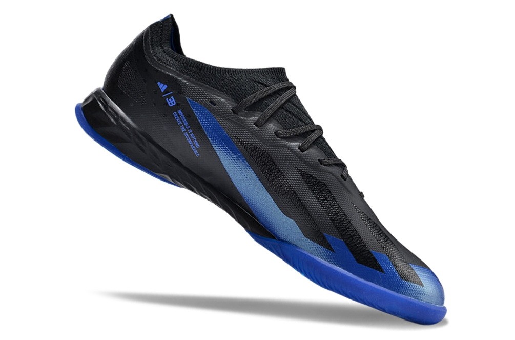 Adidas X Crazyfast.1 Bugatti IC Indoor Cleats - Black/Blue