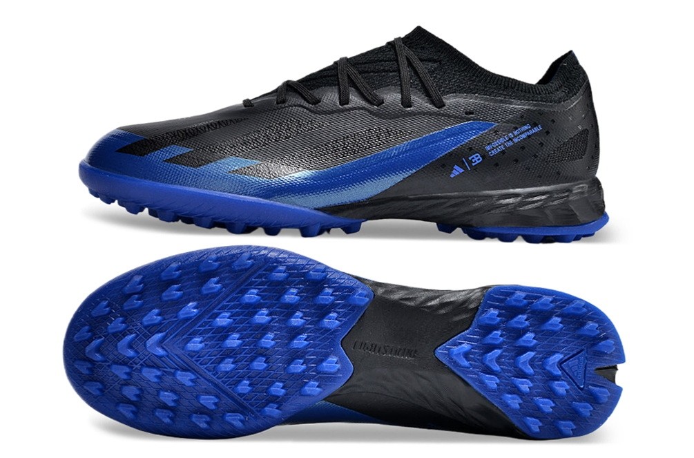 Adidas X Crazyfast.1 Bugatti TF Turf - Black/Bugatti Blue