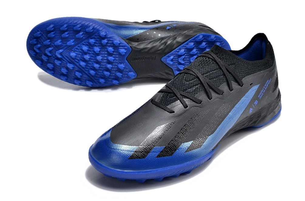 Adidas X Crazyfast.1 Bugatti TF Turf - Black/Bugatti Blue