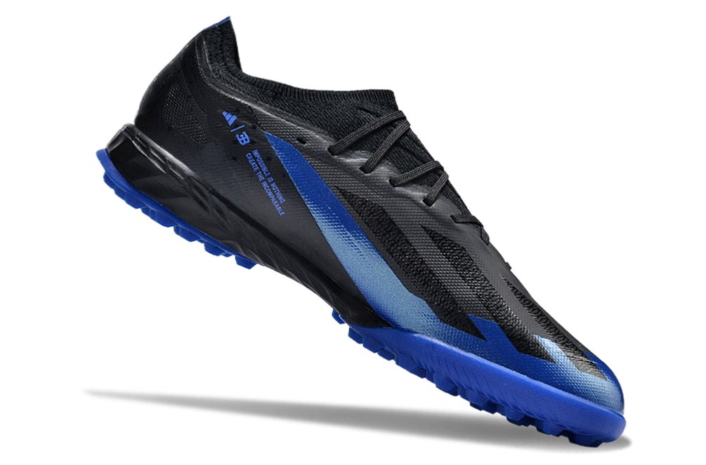 Adidas X Crazyfast.1 Bugatti TF Turf - Black/Bugatti Blue