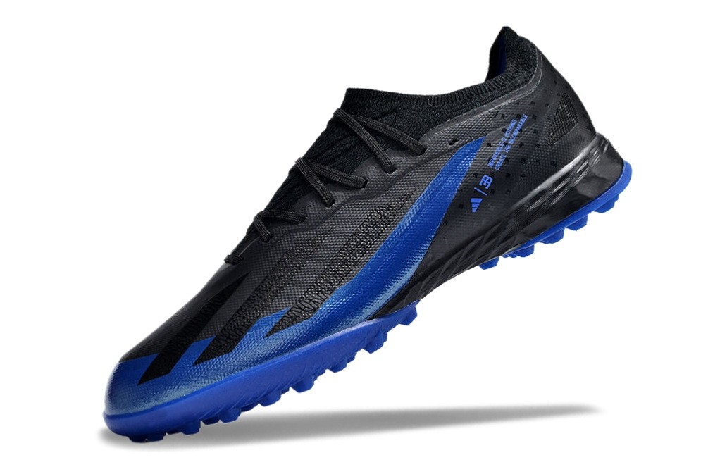 Adidas X Crazyfast.1 Bugatti TF Turf - Black/Bugatti Blue