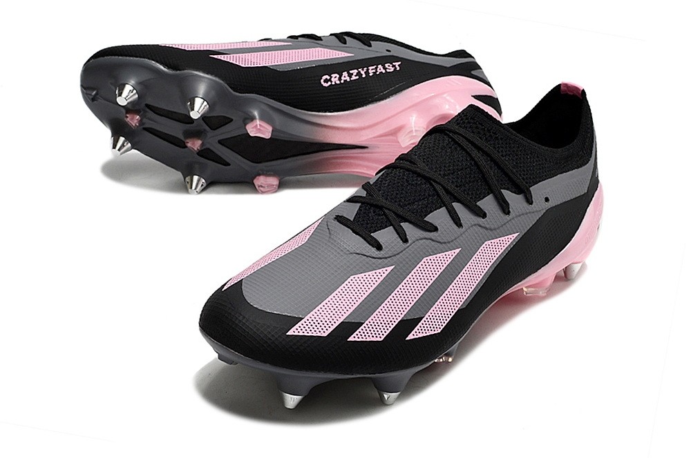 Adidas X Crazyfast.1 Elite SG Soft Ground Pink - Black/Pink