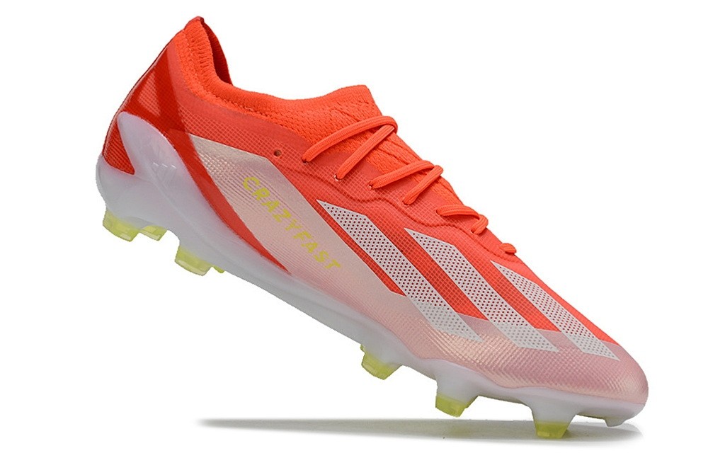 Adidas X Crazyfast.1 Energy Citrus Elite FG - Solar Red/White/Yellow