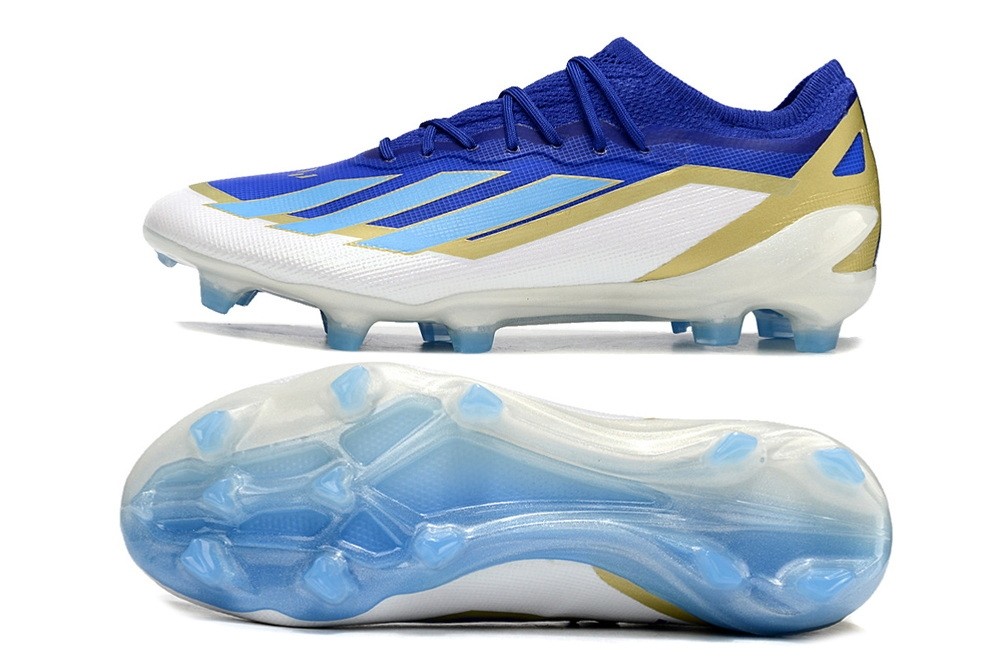 Adidas X Crazyfast.1 Messi Spark Gen10s Elite FG - Lucid Blue/Footwear White