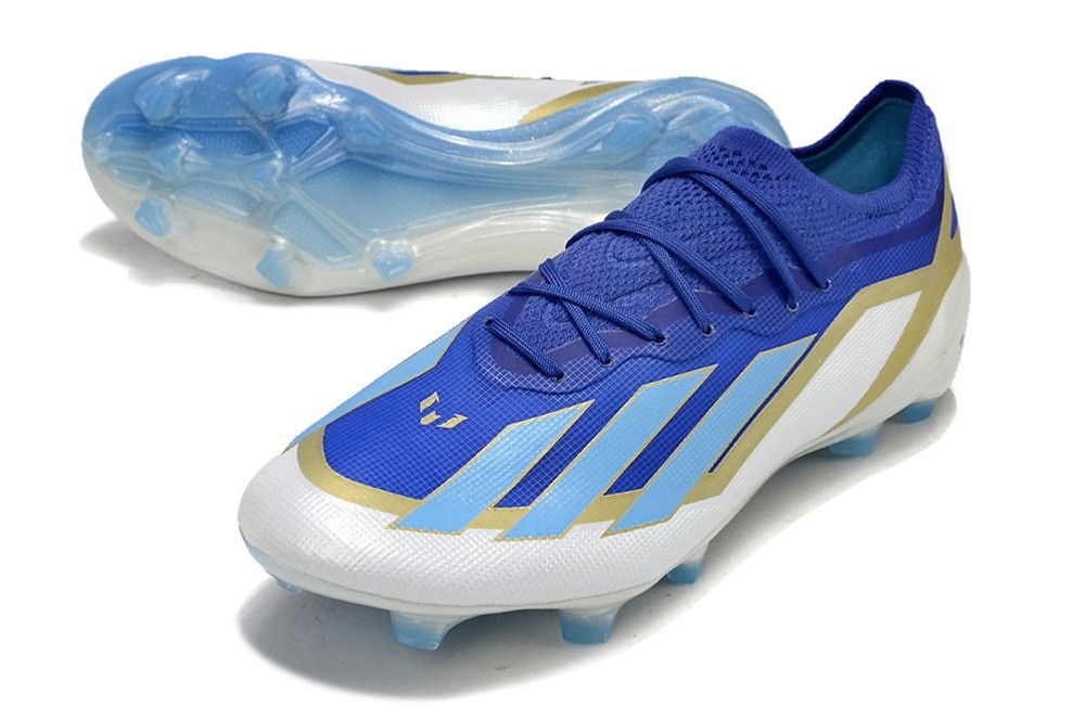 Adidas X Crazyfast.1 Messi Spark Gen10s Elite FG - Lucid Blue/Footwear White