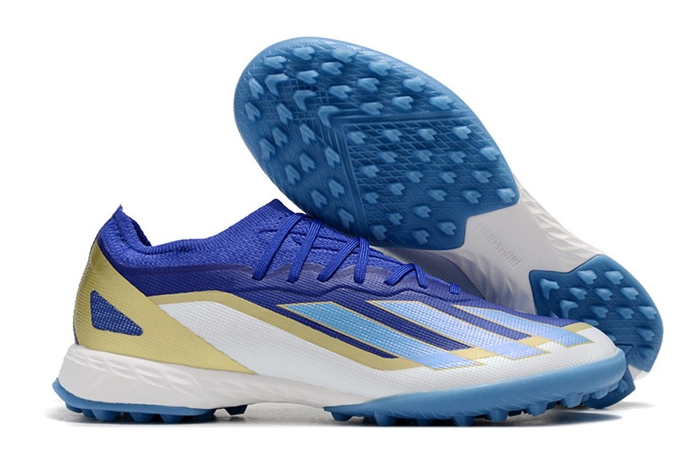 Adidas X Crazyfast.1 Messi TF Turf Spark Gen10s - Blue/White