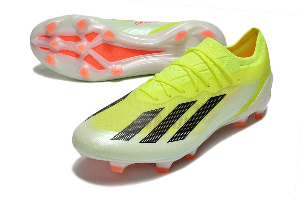 Adidas X Crazyfast.1 Solar Energy Elite FG - Solar Yellow/Black/White