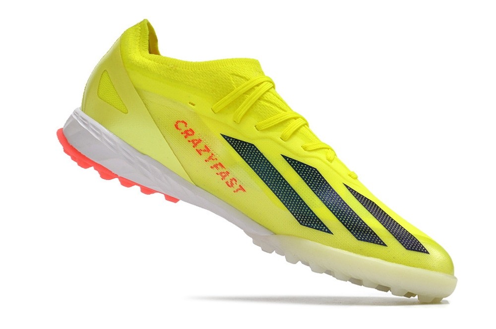 Adidas X Crazyfast.1 TF Turf Solar Energy Pack - Yellow/Black/White