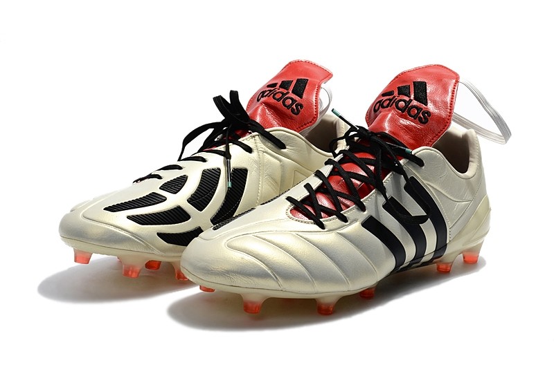 Adidas Predator Mania Champagne FG  - Off White/Core Black/Red