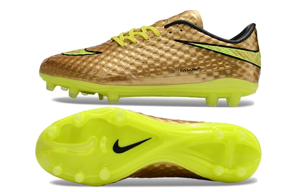 Nike Hypervenom Phantom 1 FG Neymar - Gold/Volt/Black