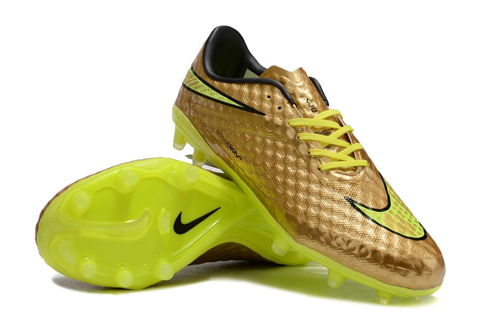 Nike Hypervenom Phantom 1 FG Neymar - Gold/Volt/Black