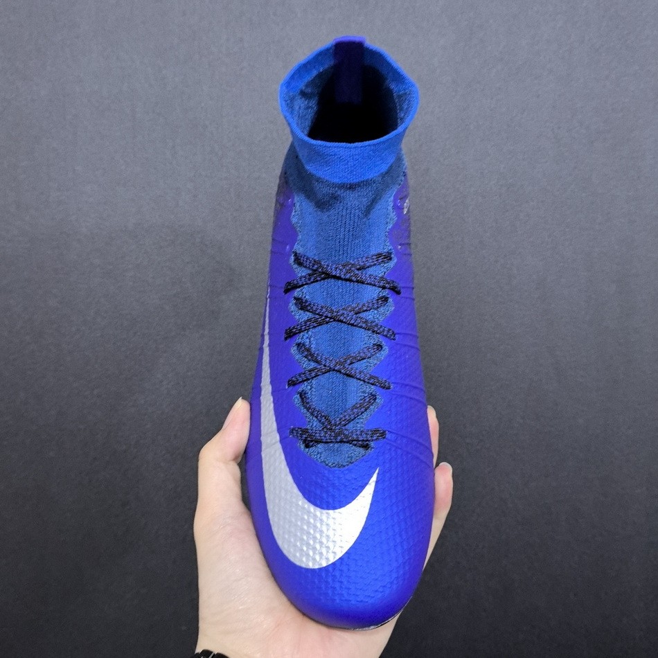 Nike Mercurial Superfly IV CR7 Chapter 2 Natural Diamond FG - Royal Blue/Black/Metallic Silver