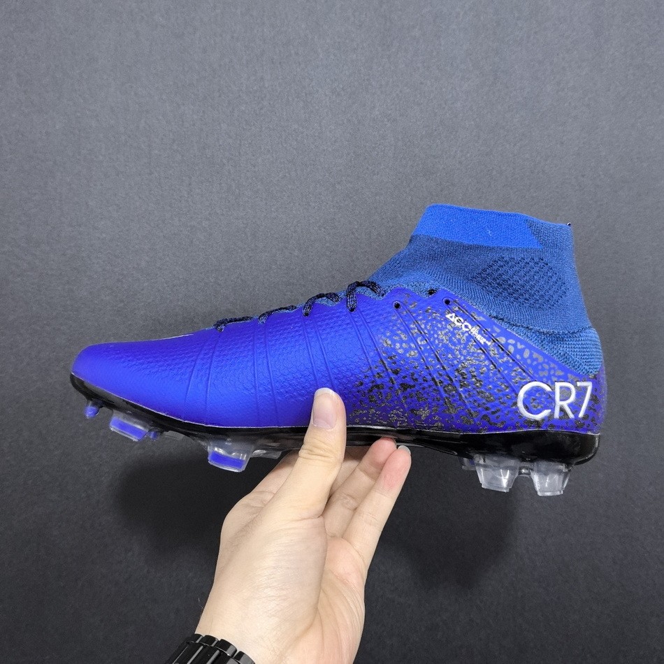 Nike Mercurial Superfly IV CR7 Chapter 2 Natural Diamond FG - Royal Blue/Black/Metallic Silver