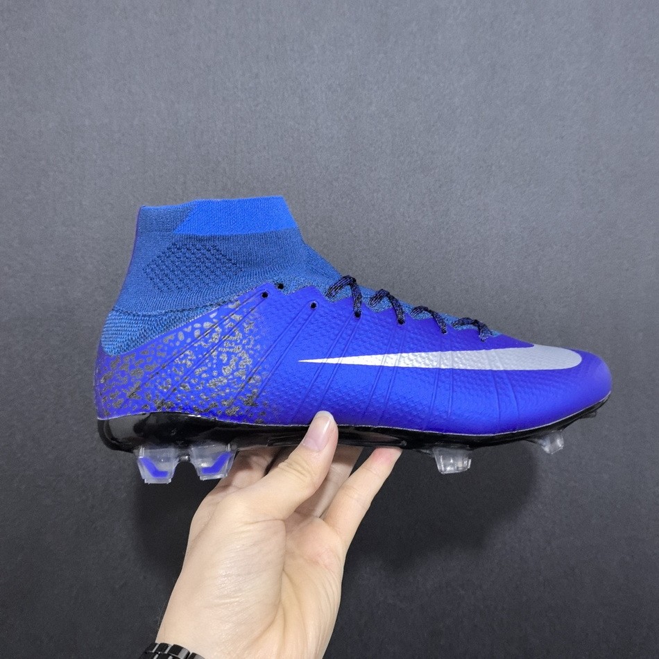 Nike Mercurial Superfly IV CR7 Chapter 2 Natural Diamond FG - Royal Blue/Black/Metallic Silver