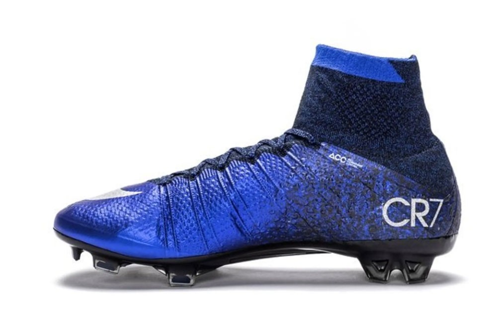 Nike Mercurial Superfly IV CR7 Chapter 2 Natural Diamond FG - Royal Blue/Black/Metallic Silver