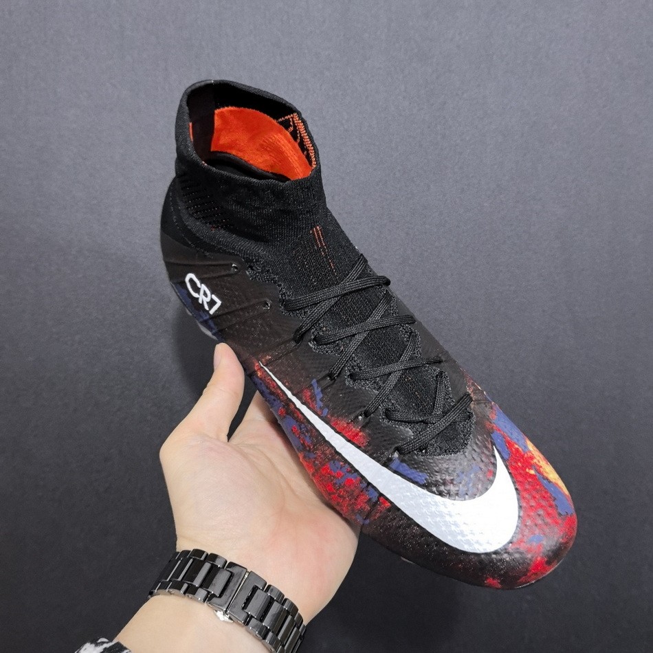 Nike Mercurial Superfly IV CR7 Savage Beauty FG - Black/Total Crimson/Purple/White