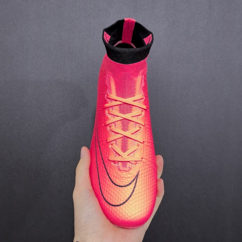 Nike Mercurial Superfly IV FG Soccer Cleats - Hyper Pink/Black