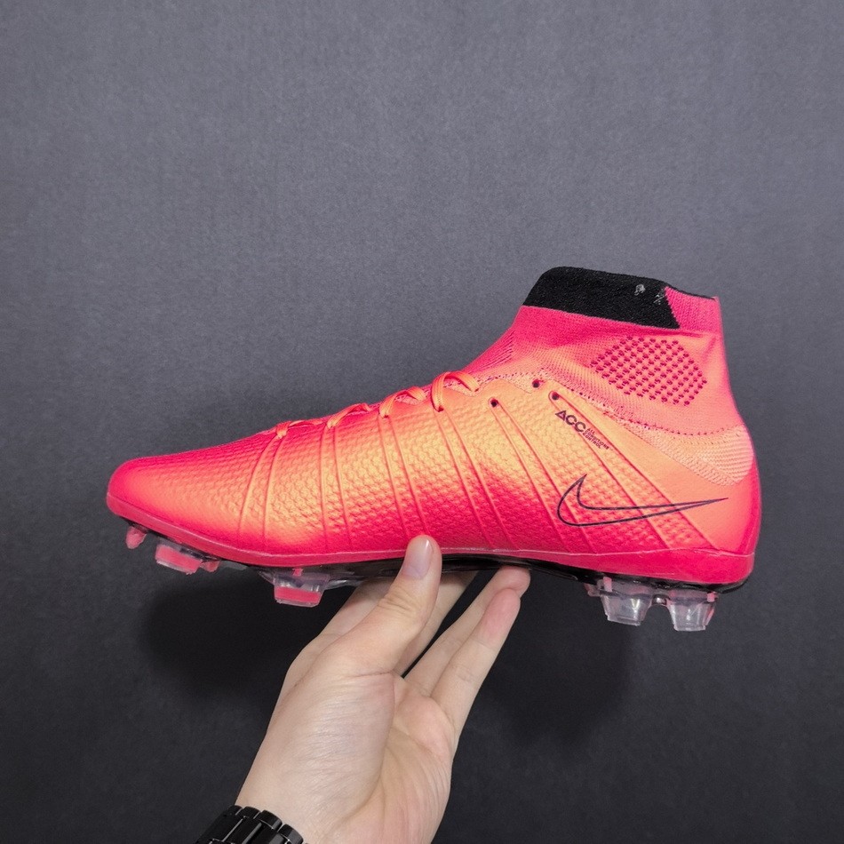 Nike Mercurial Superfly IV FG Soccer Cleats - Hyper Pink/Black