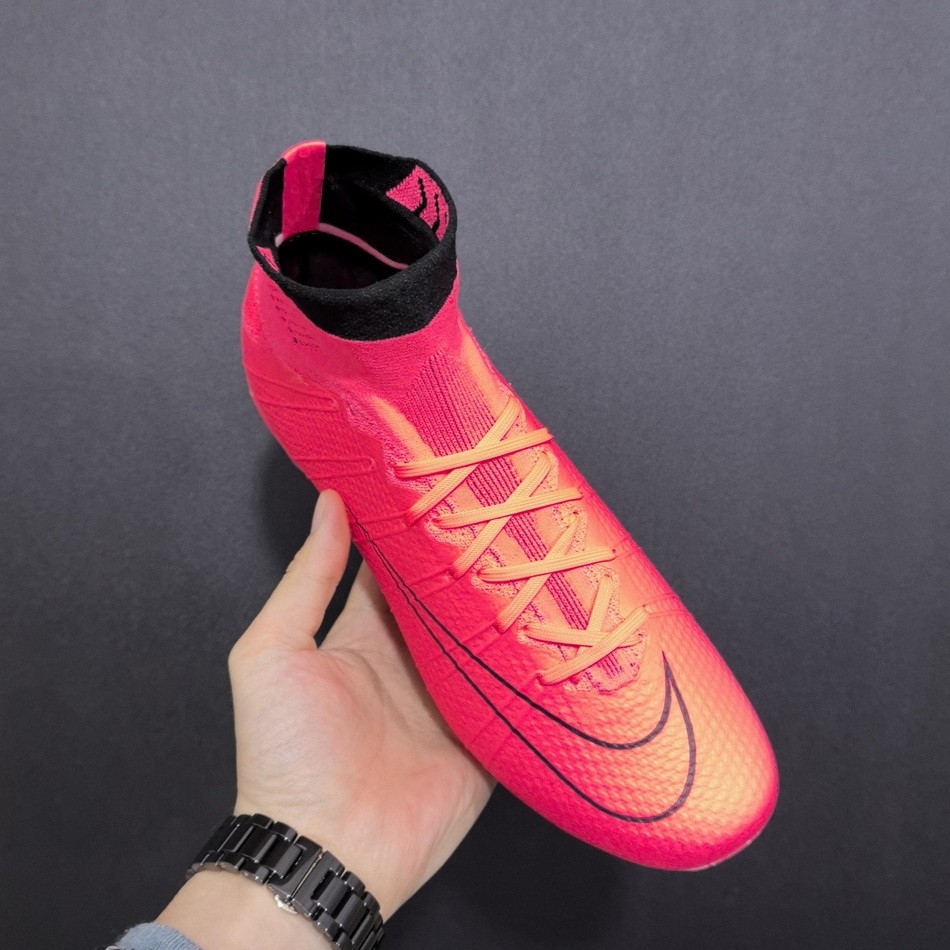 Nike Mercurial Superfly IV FG Soccer Cleats - Hyper Pink/Black