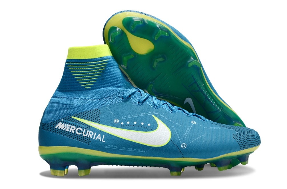 Nike Mercurial Superfly V FG Neymar NJR - Blue/White/Volt