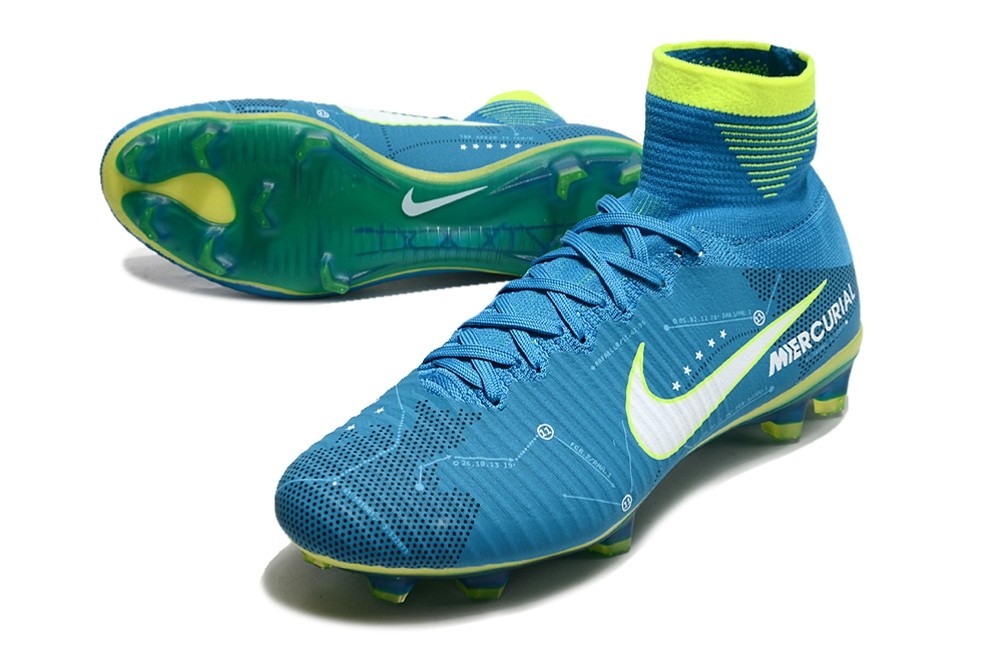 Nike Mercurial Superfly V FG Neymar NJR - Blue/White/Volt