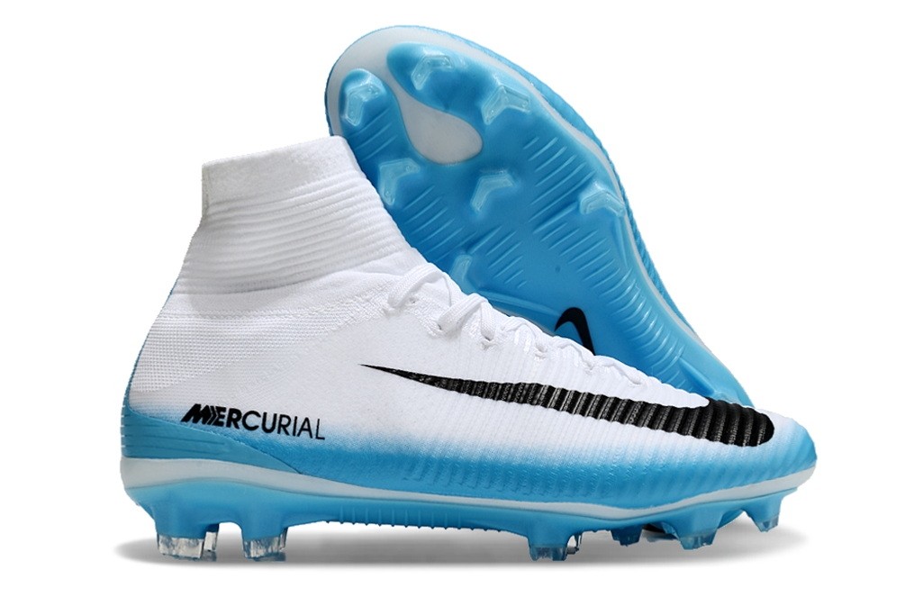 Nike Mercurial Superfly V FG - White/Blue