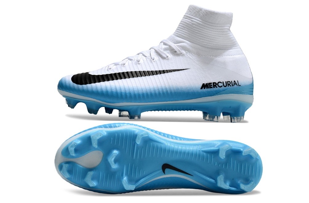 Nike Mercurial Superfly V FG - White/Blue