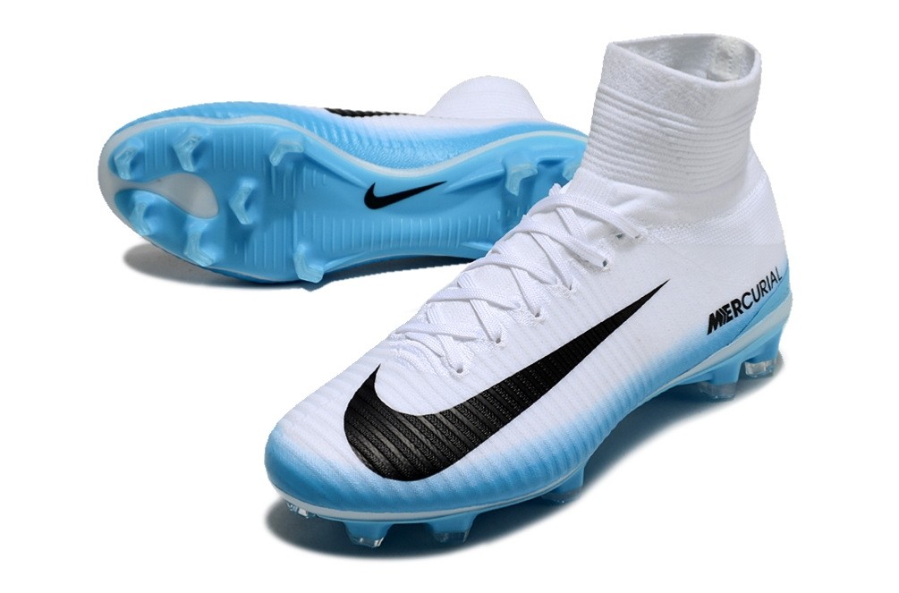 Nike Mercurial Superfly V FG - White/Blue