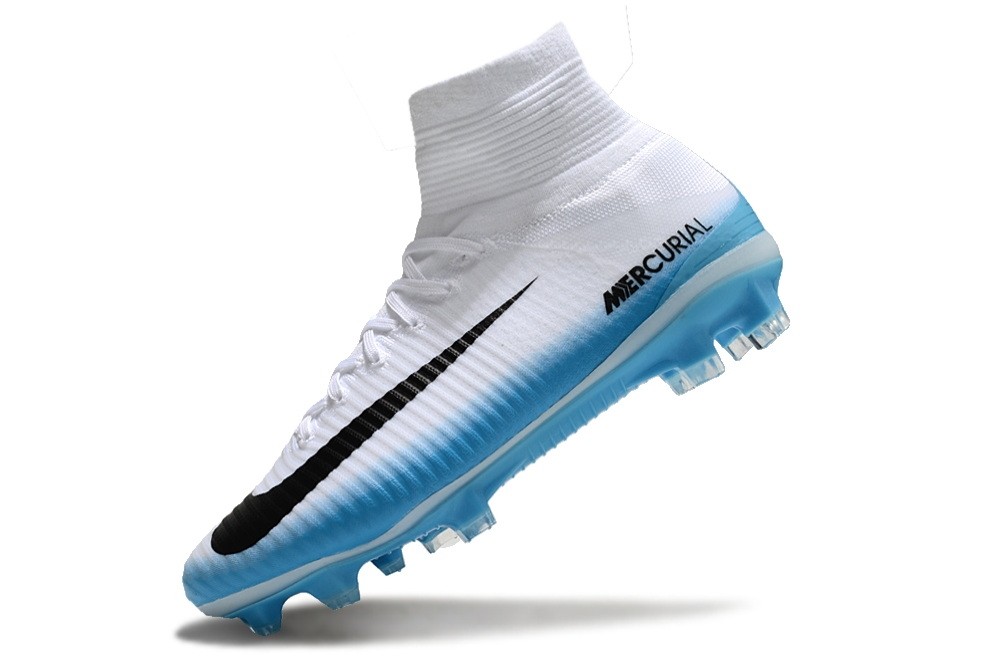 Nike Mercurial Superfly V FG - White/Blue