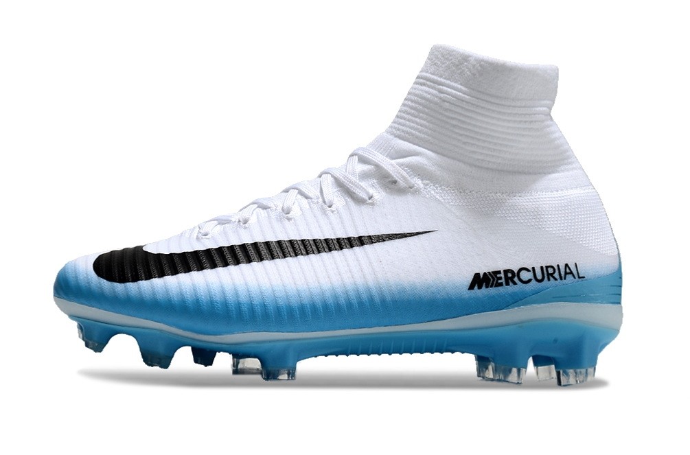 Nike Mercurial Superfly V FG - White/Blue