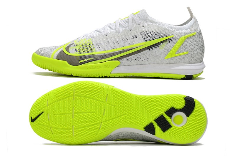 Nike Mercurial Vapor 14 Elite IC Safari - White/Black/Silver