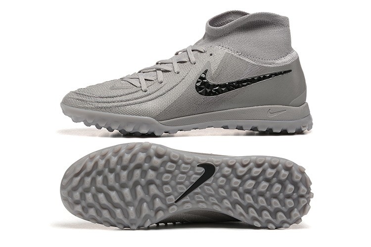 Nike Phantom Luna 2 Rising Gem Elite TF Turf Soccer Cleats - Grey/Black