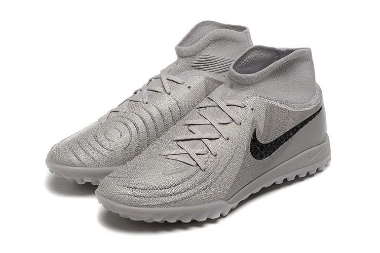 Nike Phantom Luna 2 Rising Gem Elite TF Turf Soccer Cleats - Grey/Black