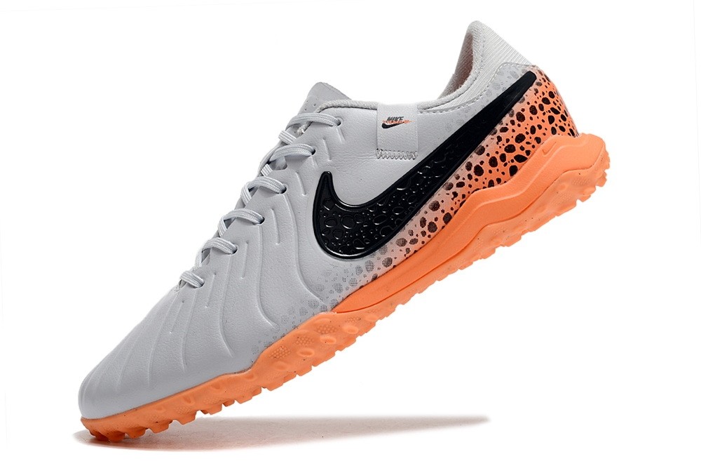 Nike Tiempo Legend 10 Pro Turf TF Safari - Grey/Orange/Black