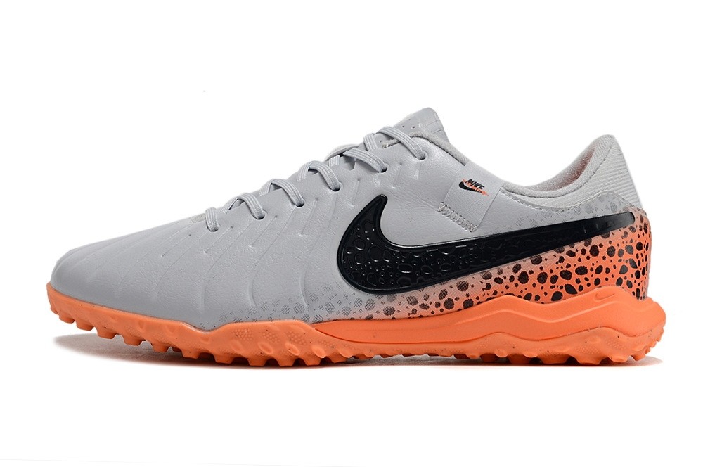 Nike Tiempo Legend 10 Pro Turf TF Safari - Grey/Orange/Black